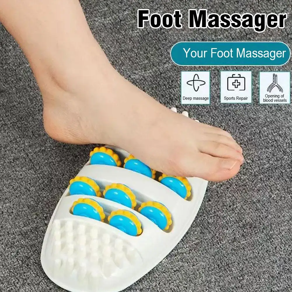 

Portable Foot Massager Roller Muscle Relax Relief Massager Spa Gift Anti Cellulite Foot Massager Care Tools