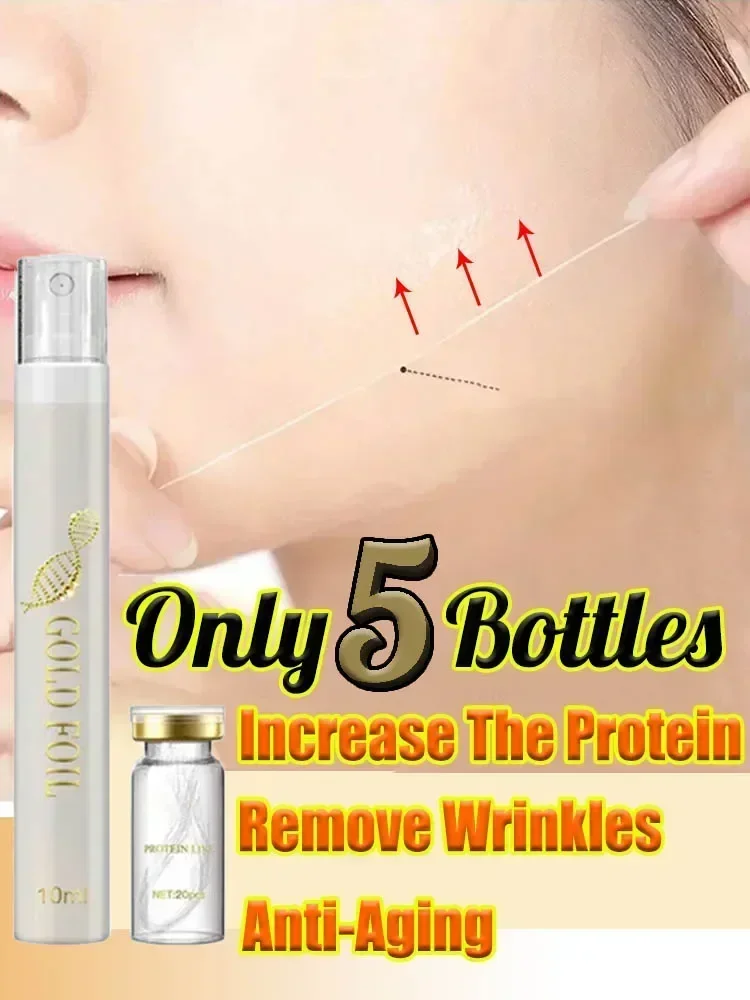 

Anti-Aging Facial Serum Protein Thread Lifting Kit Face Lift Firming Absorbable Collagen Wrinkle Remove Skin Care Essence