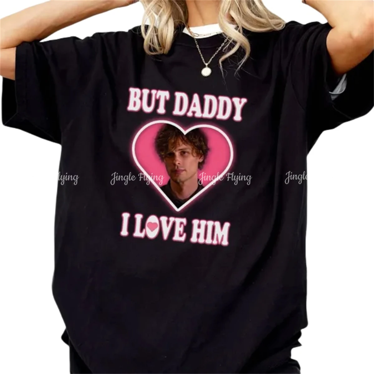 ​​​Spencer Reid But Daddy I Love Him Tshirt Design Criminal Minds Fan Gift Unisex Cotton T-Shirt