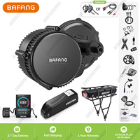 Bafang 36V 500W BBS02B Mid Drive Motor Bike Electric Bicycle Conversion Kits 8fun M315 Fit for BB Size 68mm-73mm 44T