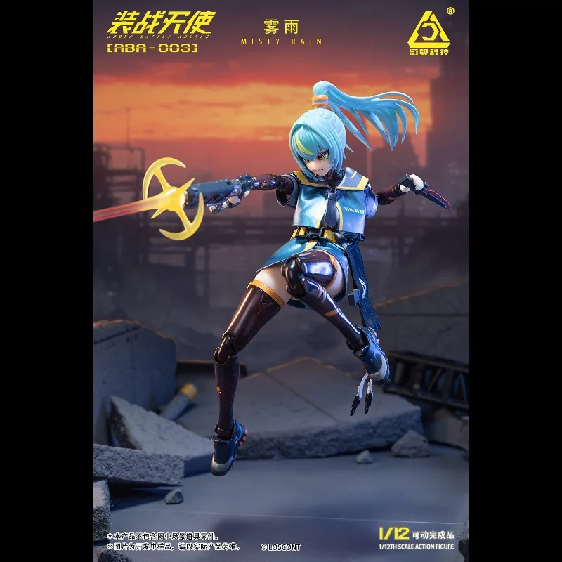 

Huanyu Technology 1/12 War Angel Series 3rd Edition Kirisame Movable Figure Fine Design Gift Collection