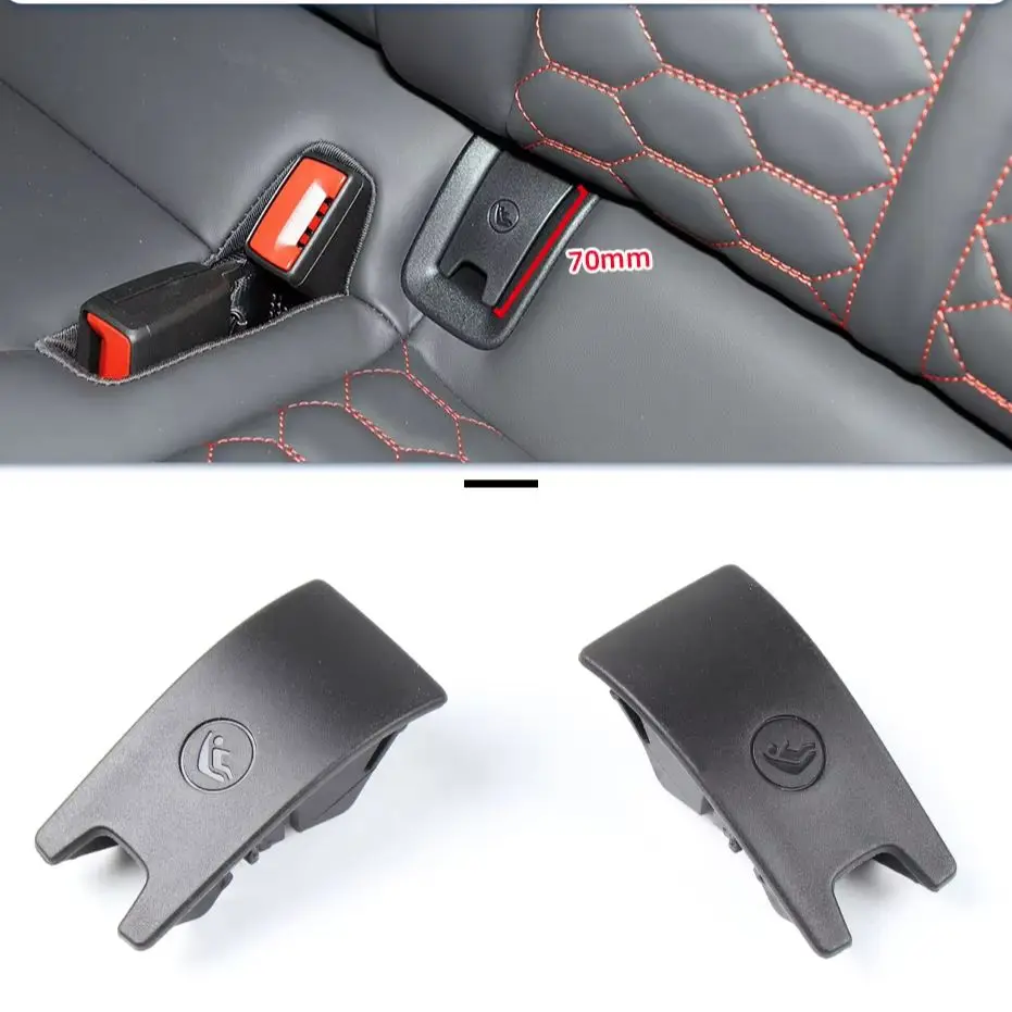 1/2/4PCS  ISOFIX Cover Child Seat Restraint Anchor Fixed Trim For Audi A4 B9 Avant A5 A6 C8 A7 S5 S4 2020 2021 2022 8W0887187