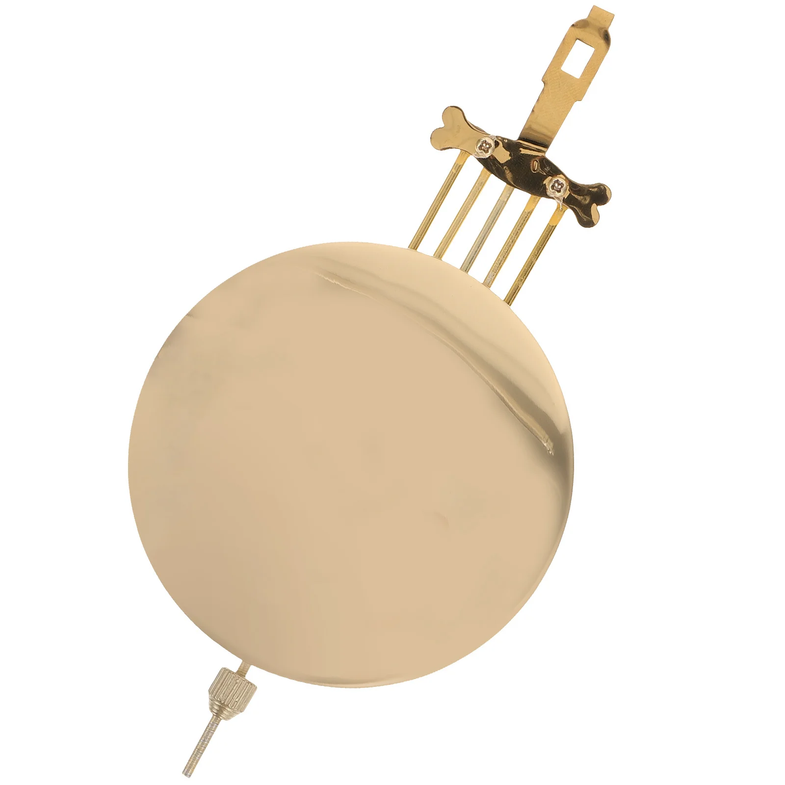 

Wall Clock Pendulum Part Metal Pendulum Replacement Reusable Strong Structure for Clock Repair and Home Decoration