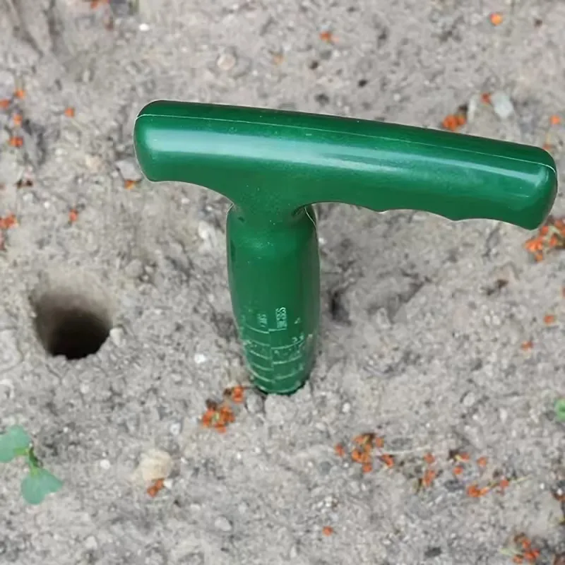 Seed Cultivation Soil Puncher Adjustable Plant Seed Sower Hand Held Flower Grass Plant Seeder Seeding Dispenser Accessories Tool