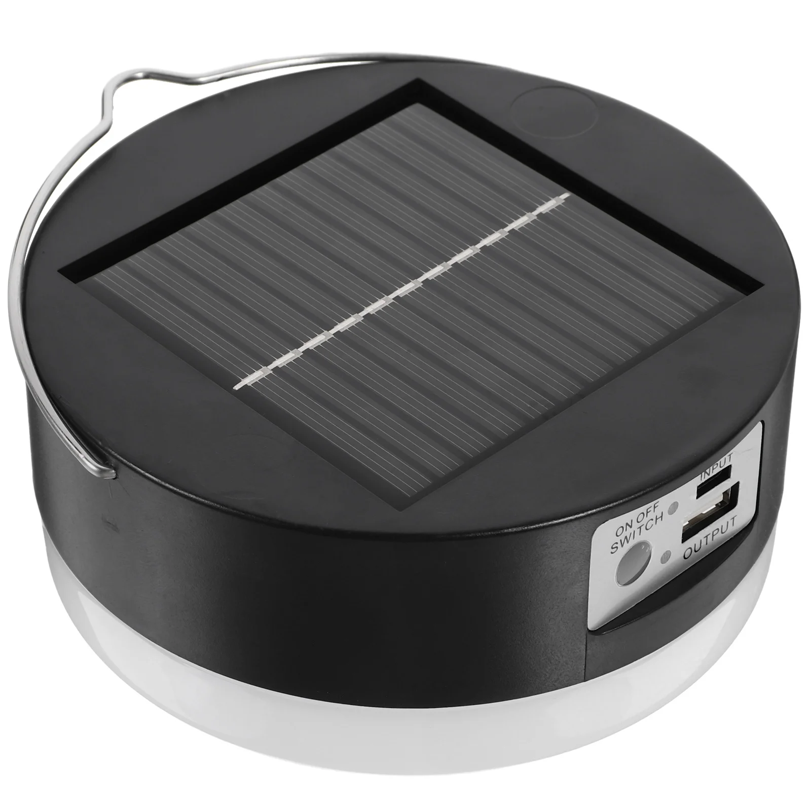 

Portable Solar Powered LED Camping Lantern Ultra Bright 4 Modes Waterproof Outdoor Light for Hiking Emergencies Storms Power