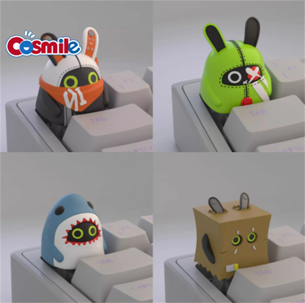 Nicole Artisan Keycap Custom Zenless Zone Zero Resin Keyboard Cap Handmade Cute Anime KeyCap for Mechanical Keyboard Accessories