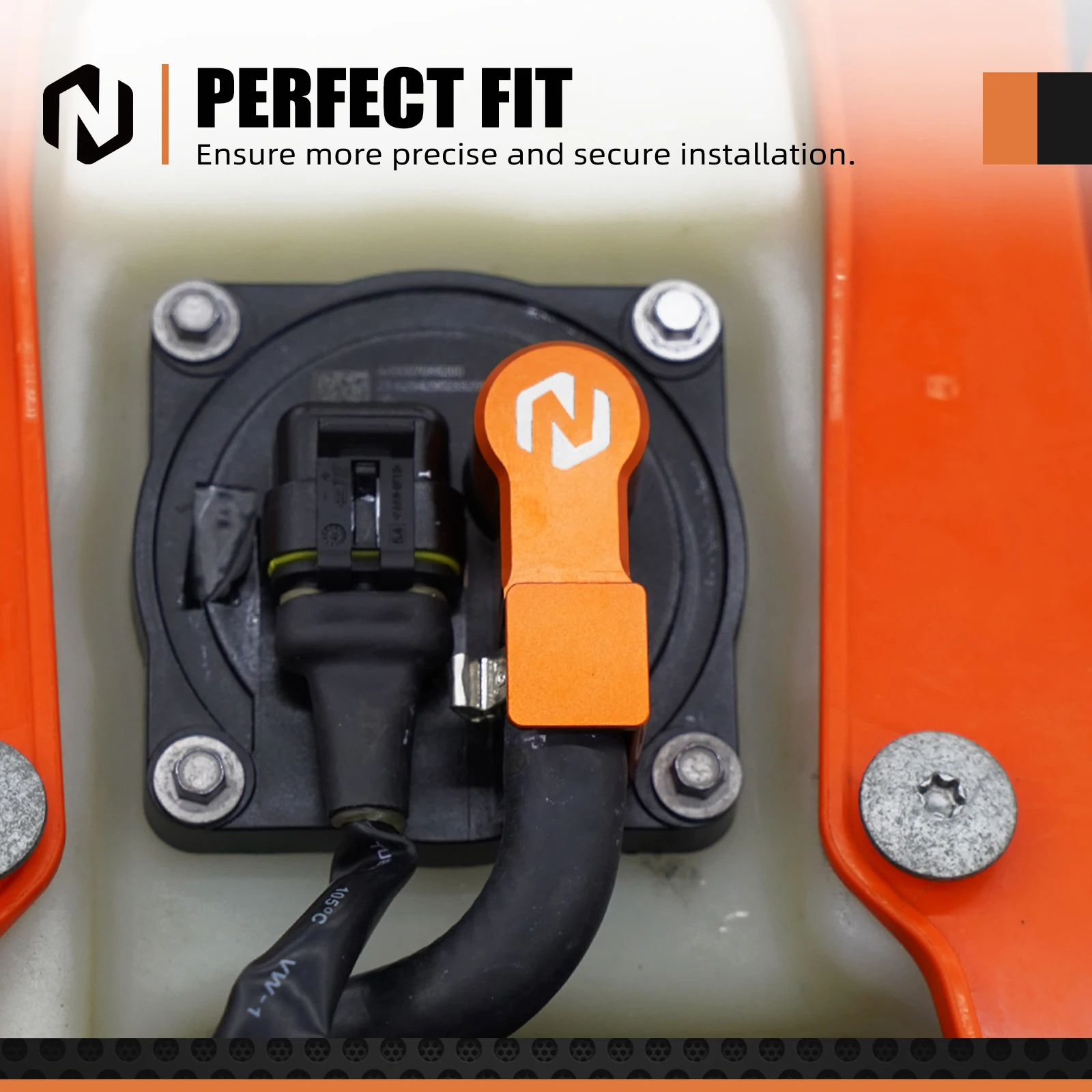 Kraftstoffpumpenschutz & Kraftstofftank-Verlängerungsrohr-Kit für KTM EXC 300 EXC 250 XC-F 350 SXF 450 für Husqvarna TE 300 GasGas EC 300 – Detail 6