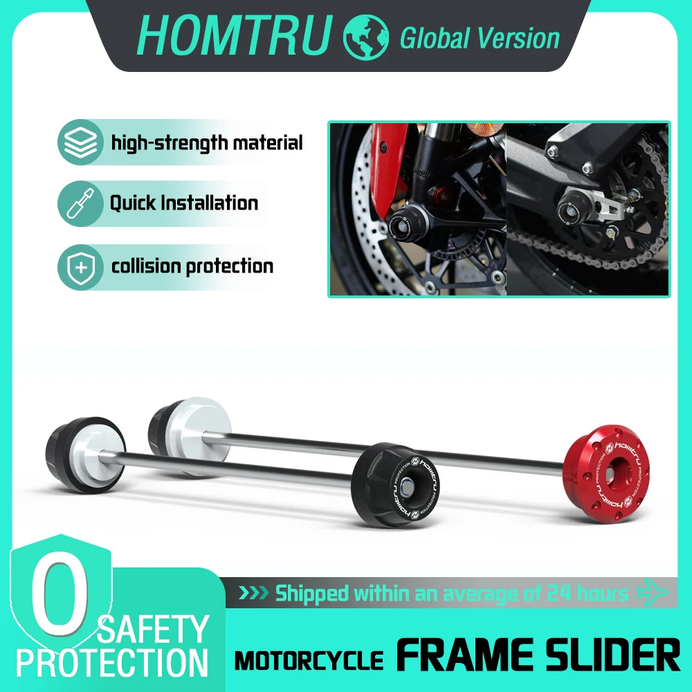 For Ducati Panigale 1199 2012-2015 and 1299 2015-2017 motorcycle modification front and rear axle protection slider accessories