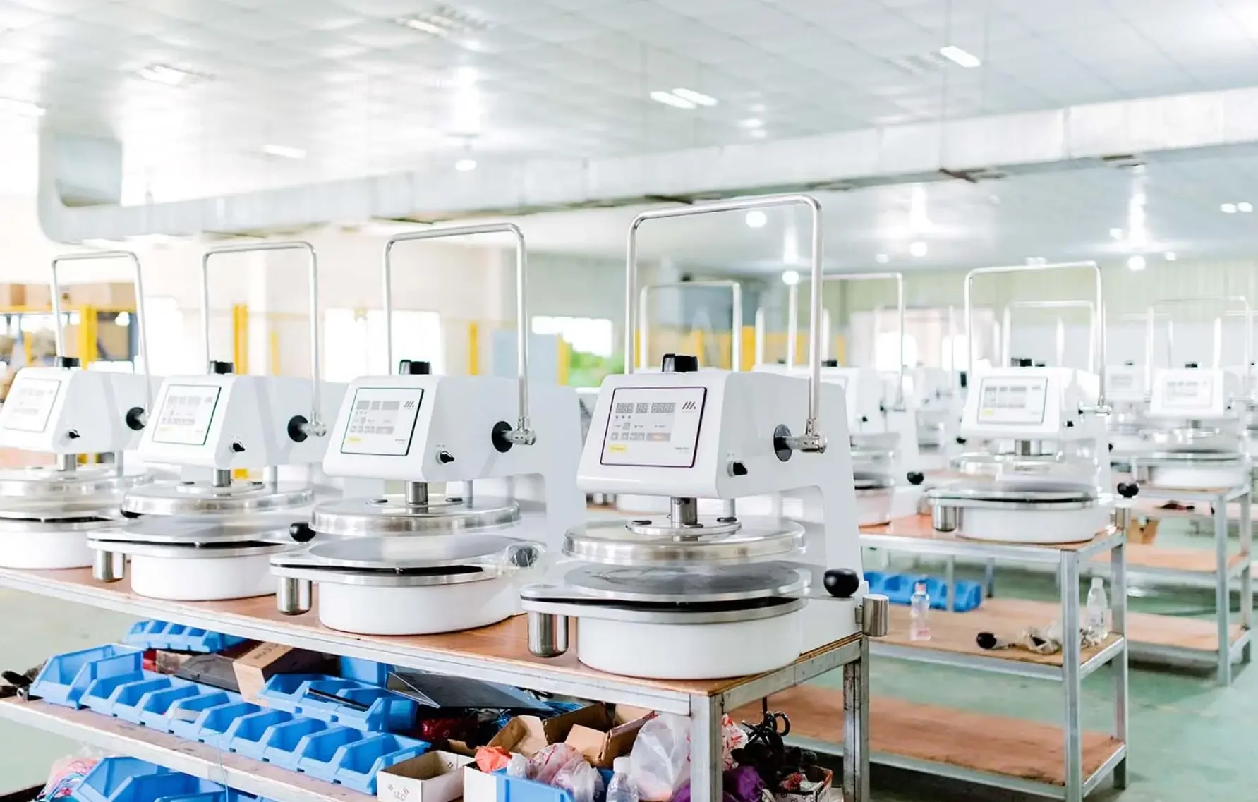 Grain product making machines/Commercial automatic arabic pita bread roti tortilla pizza making machine