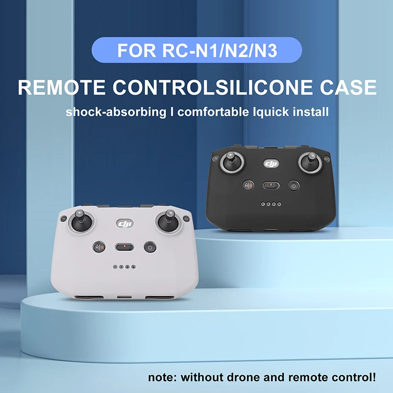 Silicone Case for DJI RC-N3/N2/N1 Remote Air 3S/Flip/Neo/Mini 2 3/Mavic 3Pro/Mini 4 Pro Fly More Combo Drone Accessories