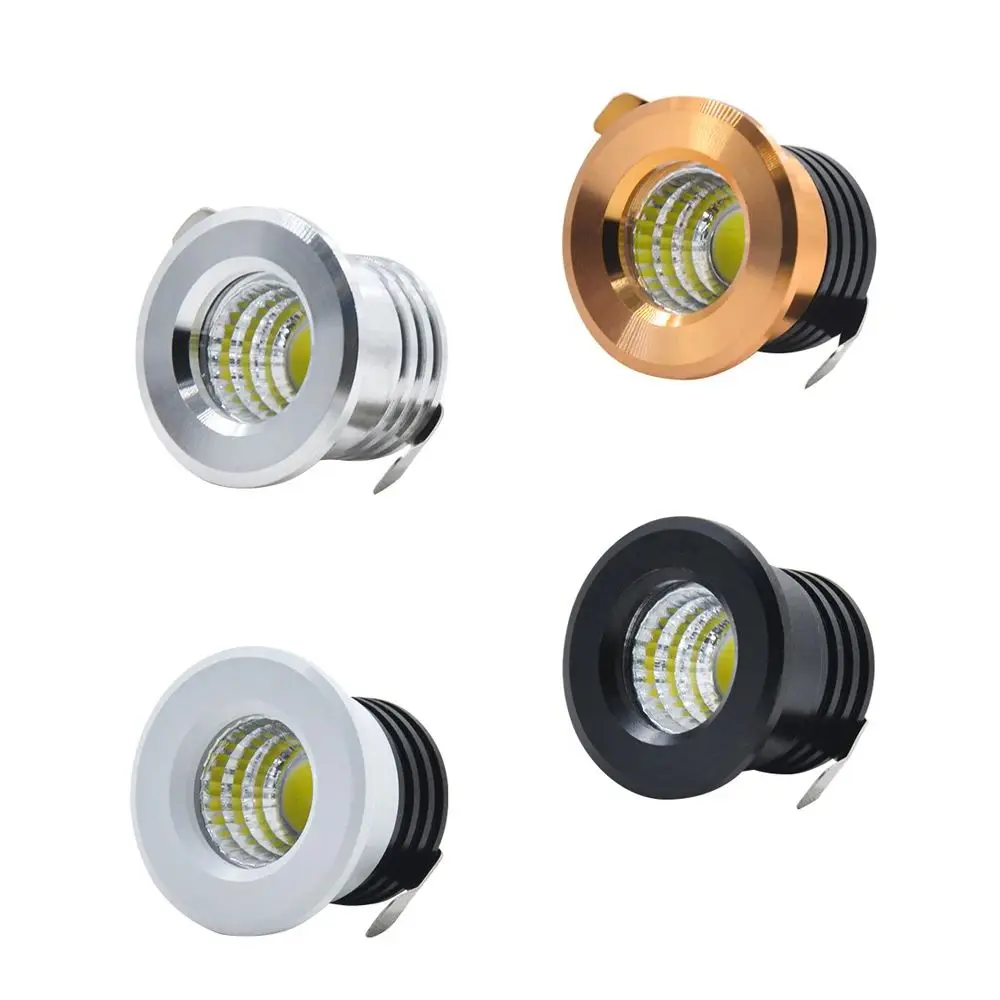 

Mini LED Spot Light Downlight COB 3W Led Spot AC110V-220V Indoor Spotlight for Ceiling Cabinet Showcase Loft Decorations