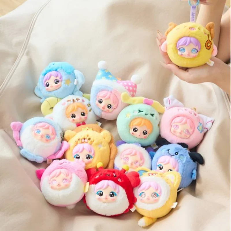 

Authentic Amy 12 Constellations Series Vinyl Face Trendy Blind Box Figurines Bag Pendant Collectible Toys For Girls Gift