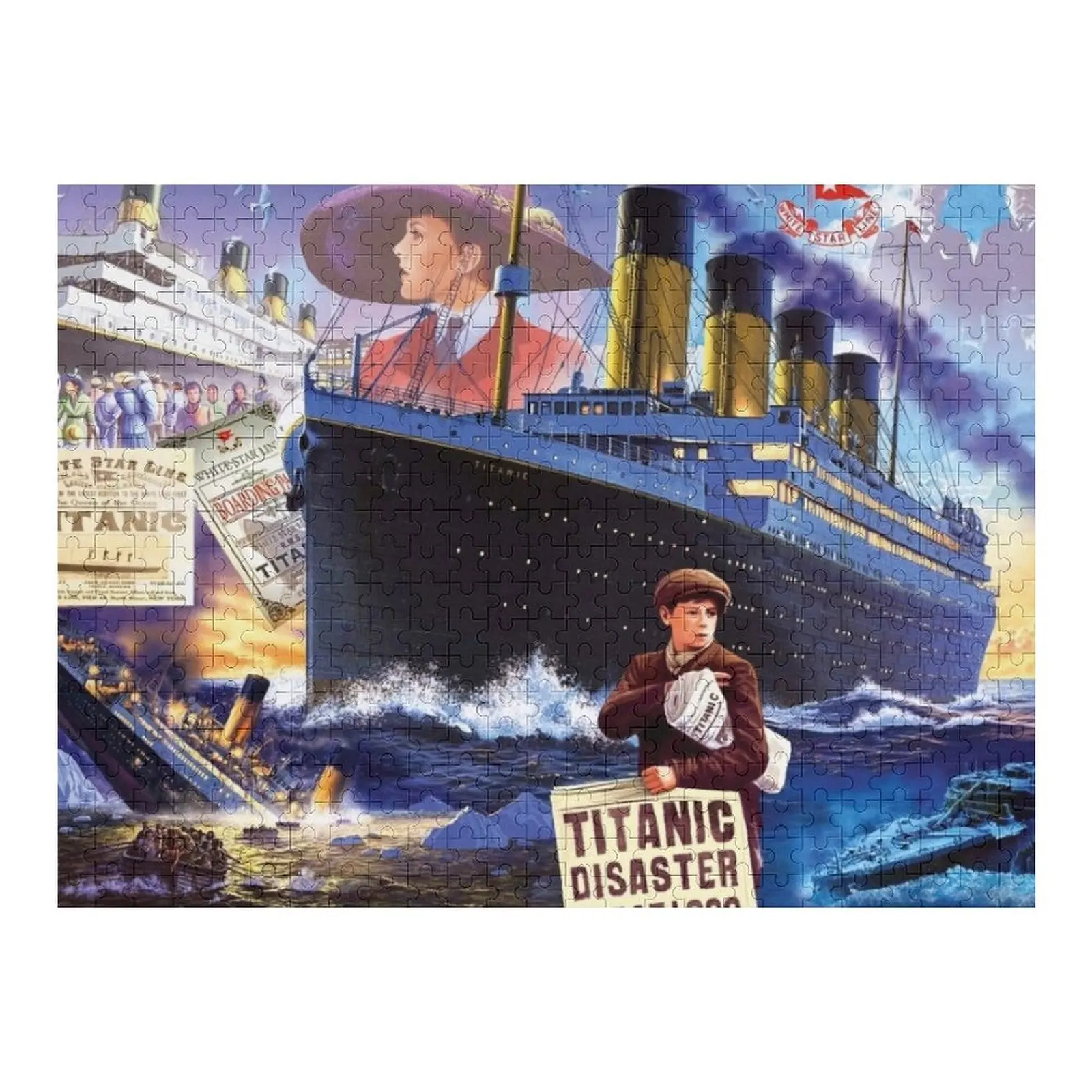 

Пазл Line of Star Iq Custom Jigsaw Персонализированный подарок с фотографией Пазл