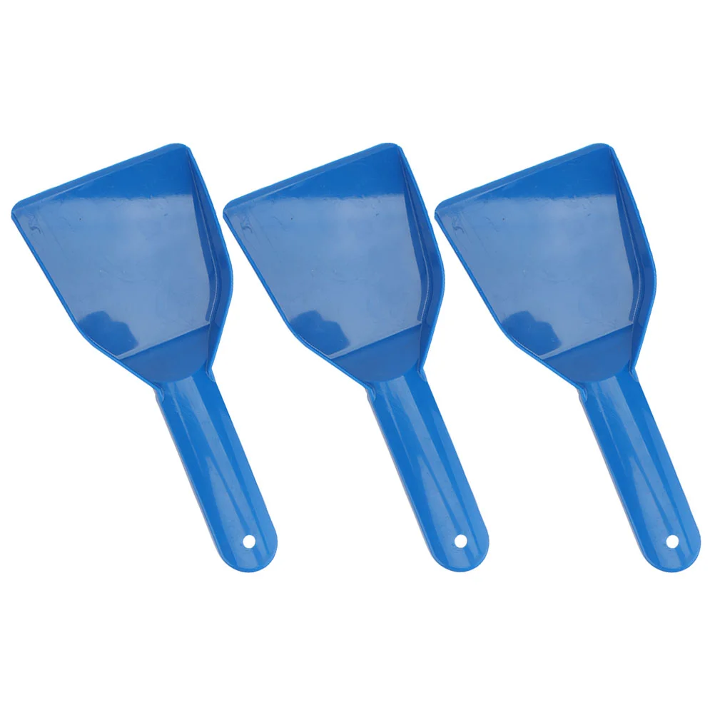 

3 Pcs Whisk Broom Deicing Multifunctional Snow Ice Scraper Accessories Blue Remover