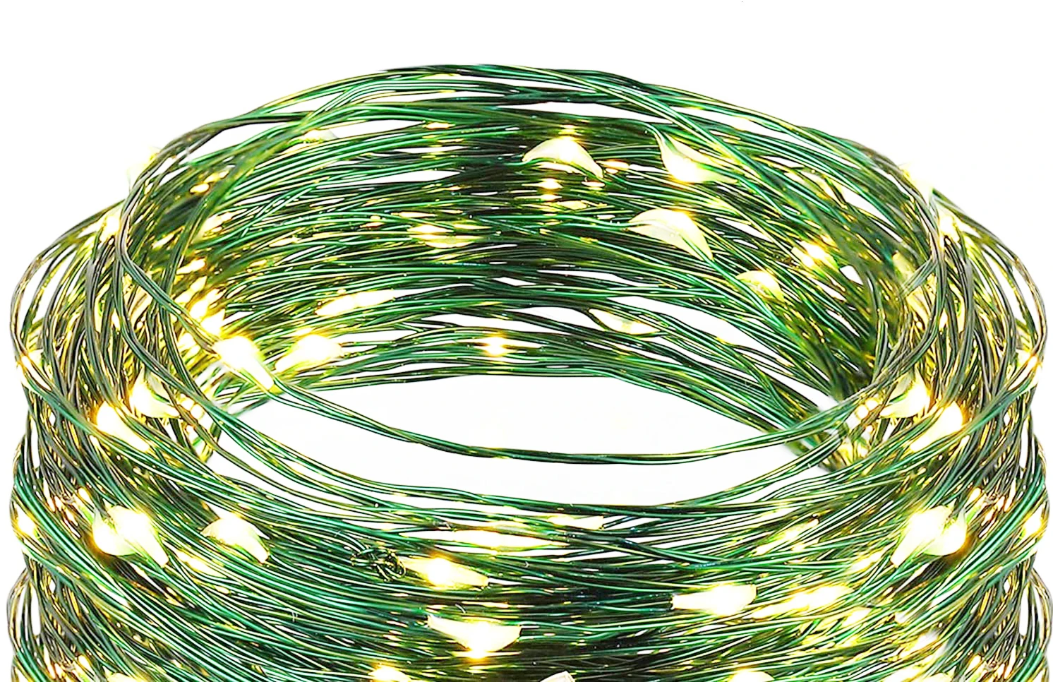 Christmas Lights Decorations Outside Waterproof Fairy Lights Led String Remote Control Plug Tree Green Wedding Decoration Home
