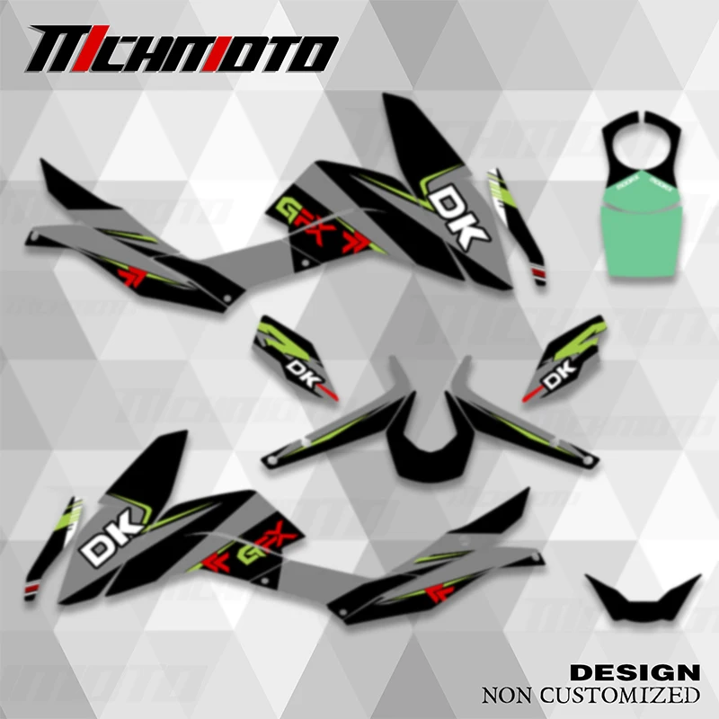 MCHMFG Full Graphics Backgrounds Decals Stickers Kits For KTM DUKE 125 200 390 2011 2012 2013 2014 2015 2016