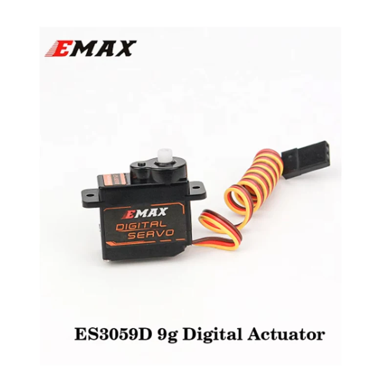 EMAX ES3059D 9g デジタルアクチュエーター/ES3059MD 12g メタルデジタル RC モデルおよびロボット PWM アクチュエーター用