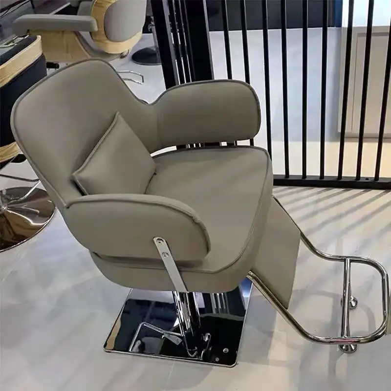 

Salon Perm Hair Barber Chair Luxury Personalized Comfort Advanced Sense Barber Chair Italian Trendy Sillas Home Furniture