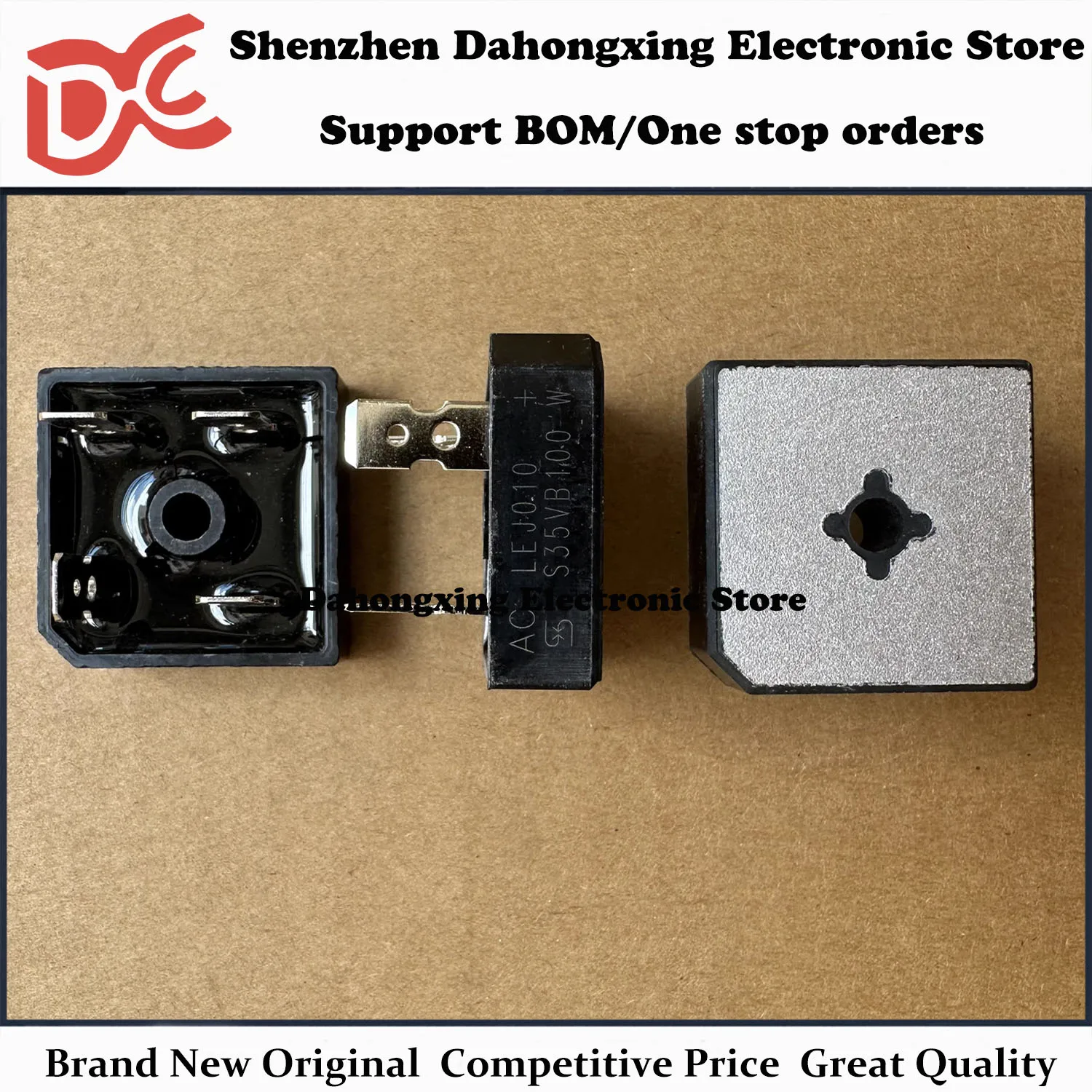 New Original 5Pcs S35VB100 DIP 35A 100V Bridge Rectifier Electronic Components Great Quality