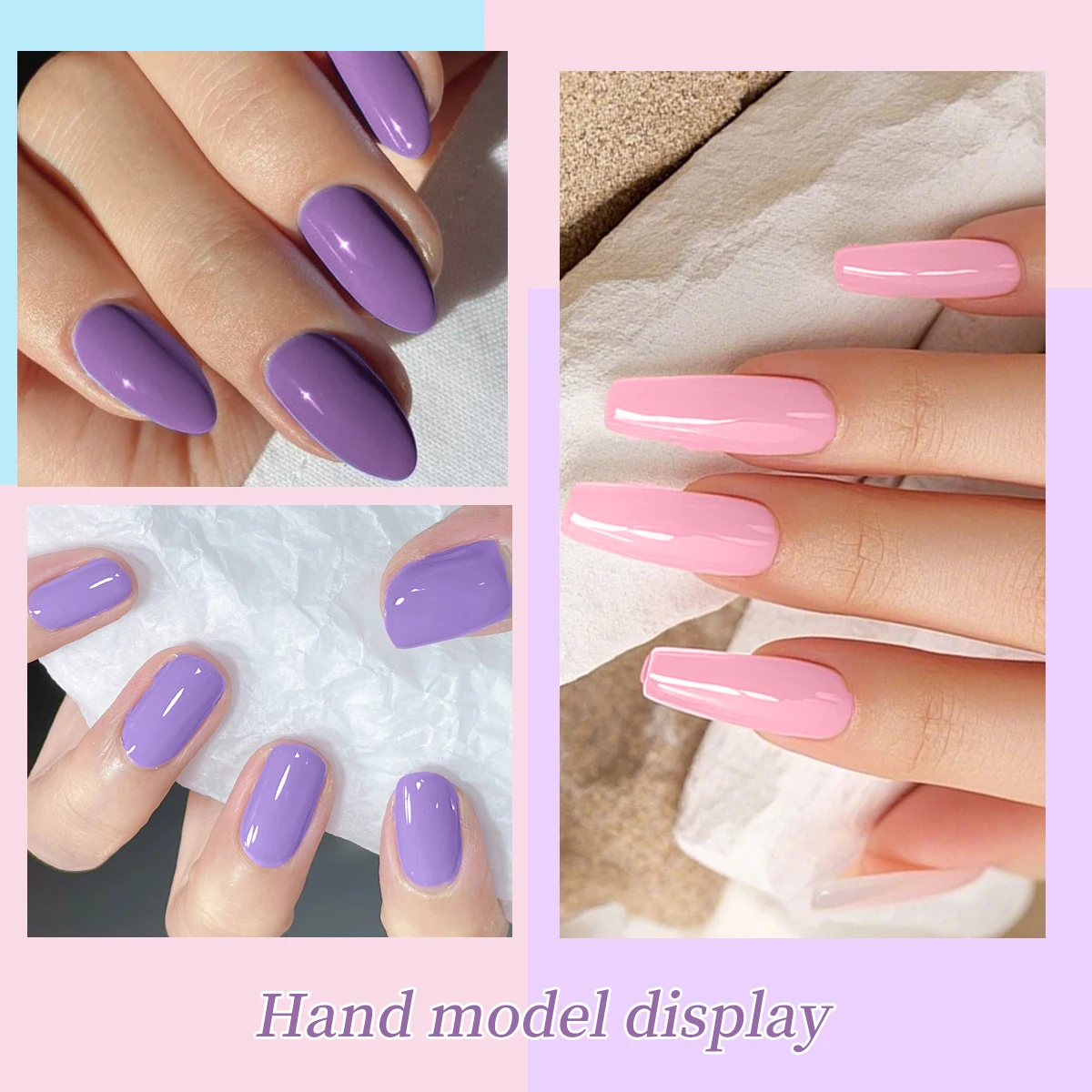 طلاء أظافر جل لامع باللون الأحمر الوردي 8 مل - طلاء أظافر لامع يدوم طويلاً وقابل للإزالة للتقليم والباديكير المذهل، لامع o #4