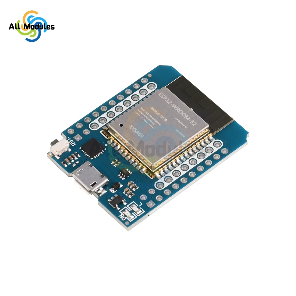 ESP32 D1 Mini ESP-32 WiFi+Bluetooth Development Module Board Base on ESP8266 Fully Functional Compatible for WeMos D1 Mini