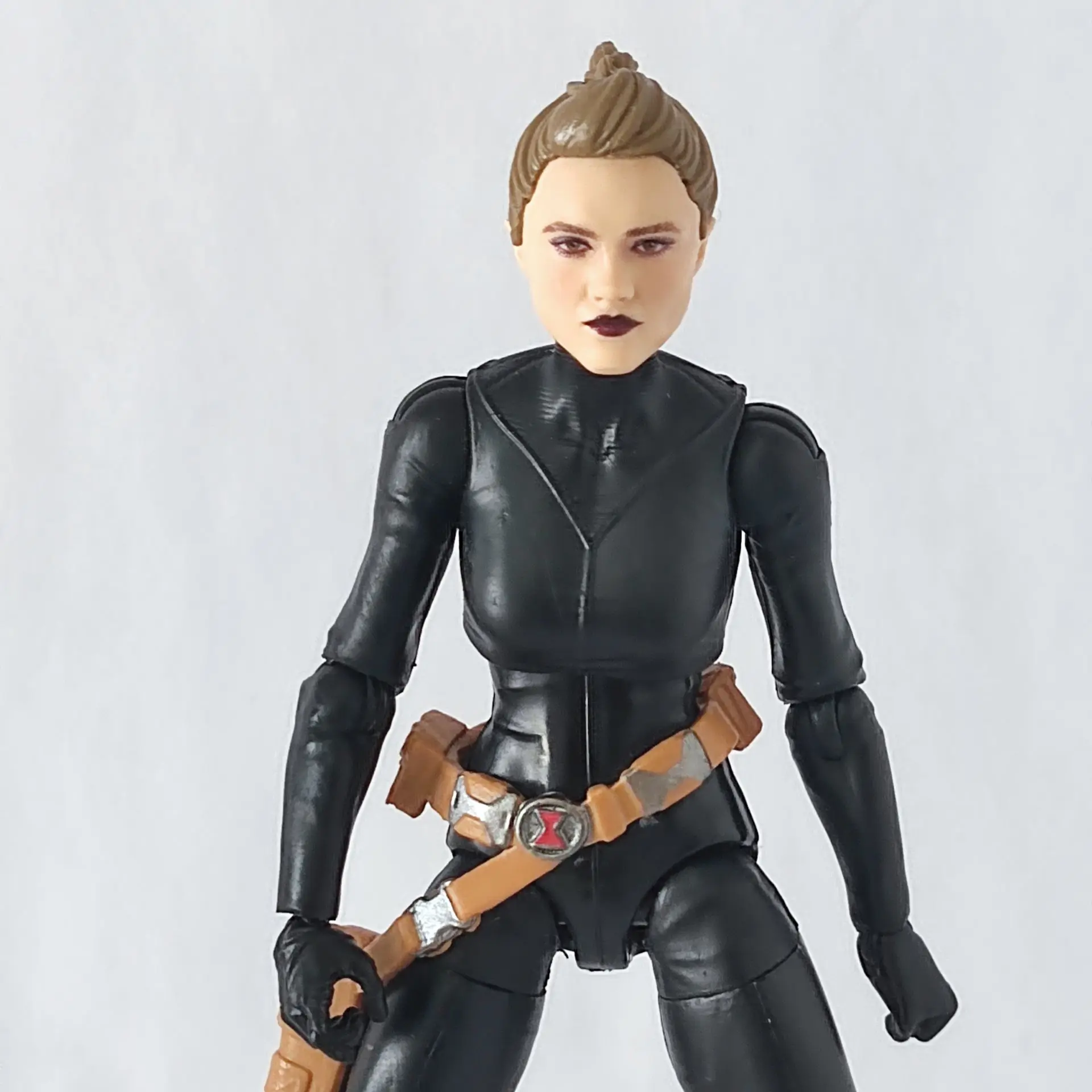 

Marvel Legends Custom Yelena Belova Comic Verion Body With TV Series Version Head 6" Loose Action Figure