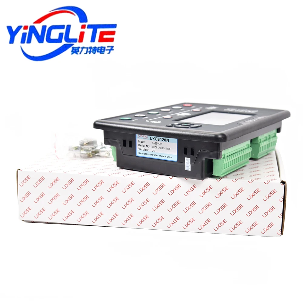 LXC6120N AMF diesel generator set controller LCD auto start controller genset parts electronic intelligentpanel LXC6110N