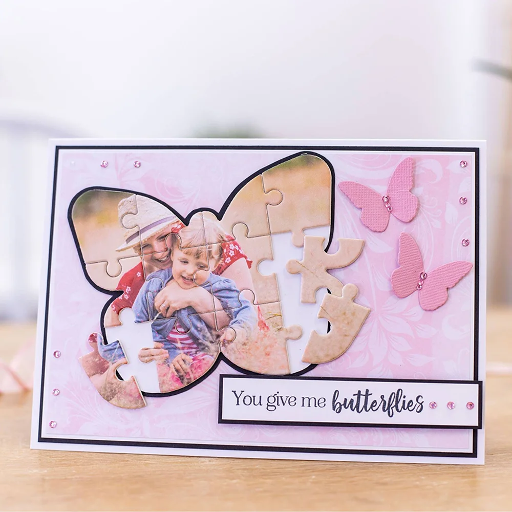 2024 AliliArts Metal Cutting Dies Puzzle Collection diy Scrapbooking Photo Album Decorative Embossing PaperCard Die image 3