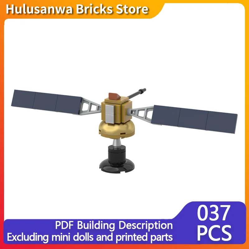 

Space Smile Spacecraft Model MOC Building Bricks War Equipment Modular Technology Gifts Holiday Assemble Children Toys Suit