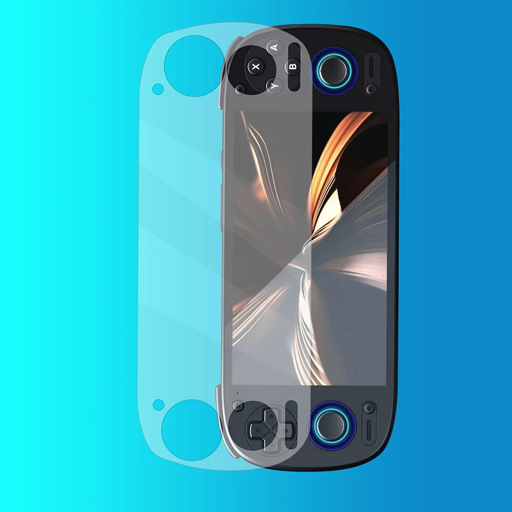 لجيب ريترويد 5 واقي للشاشة من الزجاج المقسى حقيبة تخزين واقية فائقة الوضوح لوحدة تحكم ألعاب ريترويد جيب 5 #5