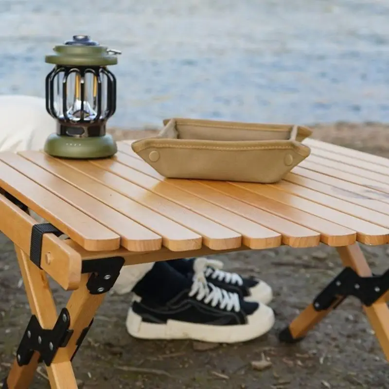 

652F Открытый лоток для хранения кемпинга Ткань Оксфорд Коробка для хранения предметов первой необходимости для дома Кухня