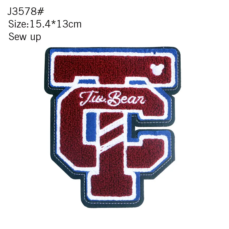 Fashion Classic Sewing Various Colors Towel Letter RPTCH Patch DIY Badge Damaged Decoration Pair With Casual T-shirt Down