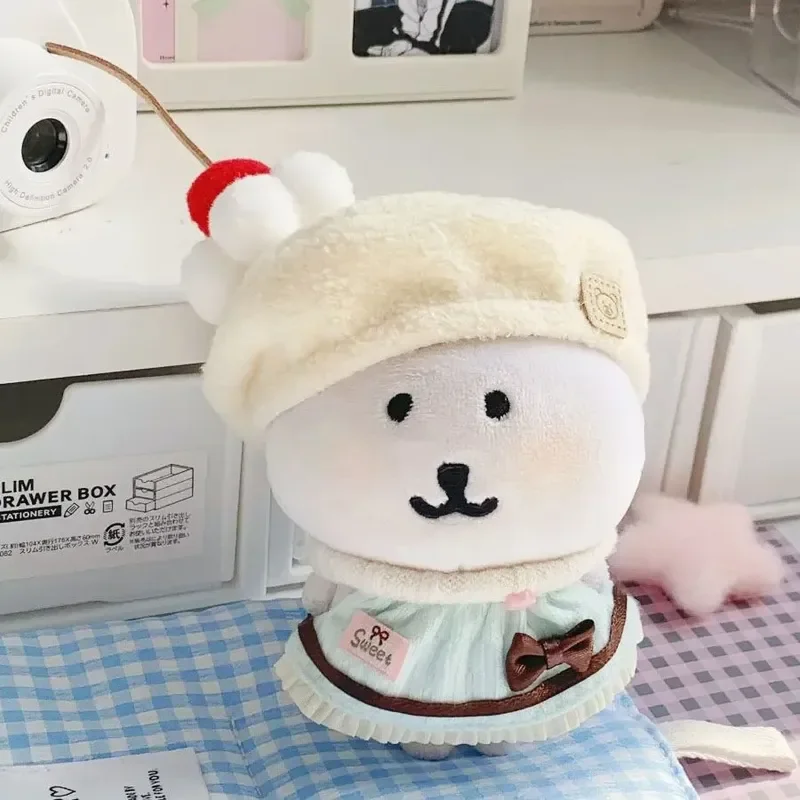 10-12cmのジョーカーベアドレスセットに適しており、属性なしの綿人形の着せ替え服、小さな新鮮な着せ替え人形の装飾です。