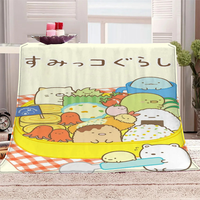 Designer Blanket Throw Sumikko Gurashi Thermal Blankets for Bed Blanket 150cm X 200cm Home and Decoration Luxury Bedding Cobija