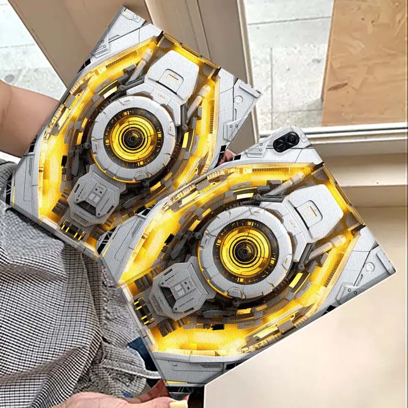 

Mechanical style pattern For Huawei MatePad M5 T5 SE 11 Pro Honor Tab 5 V7 V8 X9 GT 10.1 10.8 Inch Tablet Case