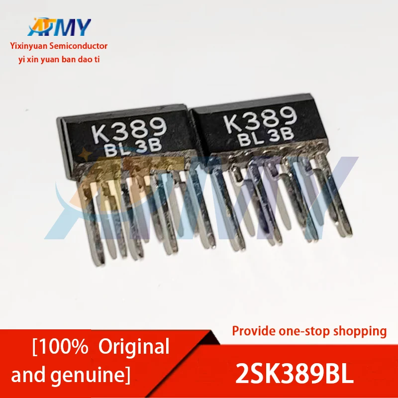 2 قطعة 2SK389BL حمى منخفضة الضوضاء تردد N-توصيل أنبوب تأثير المجال المزدوج