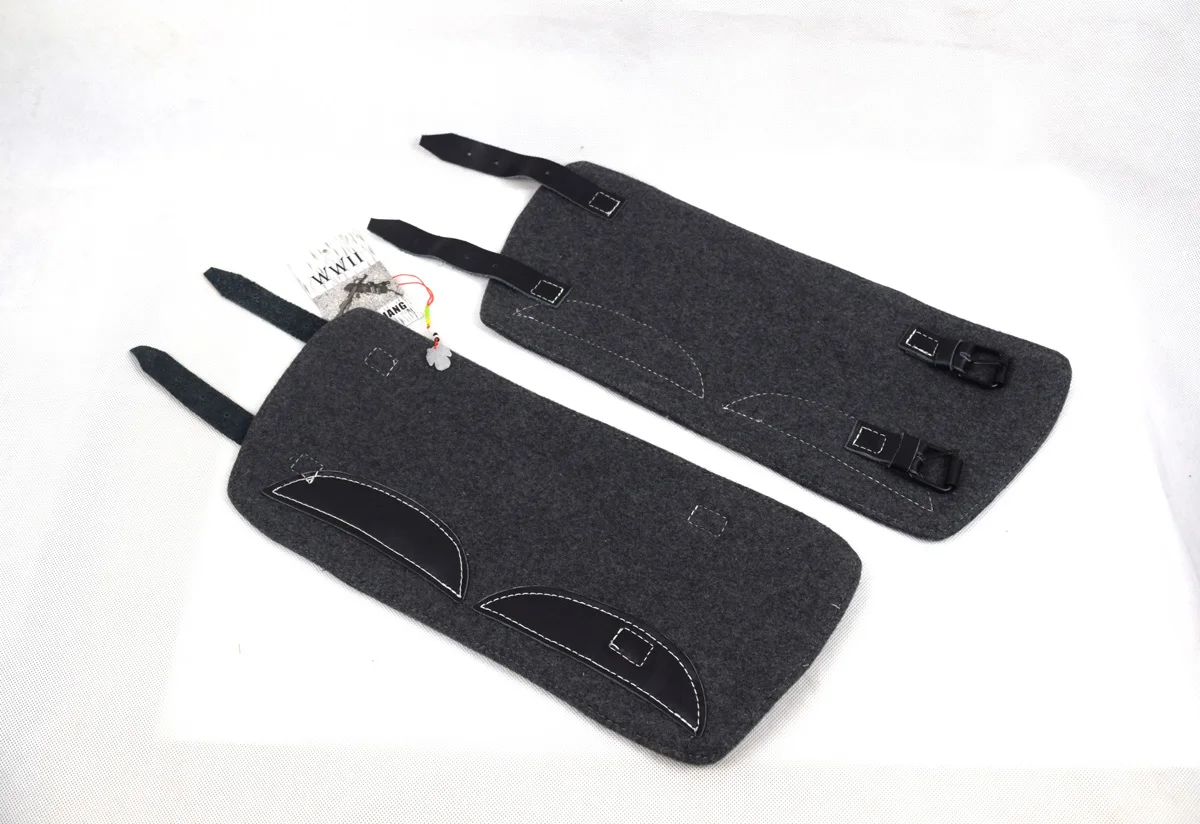 

Реконструкция косплея немецкие леггинсы Puttee гетры ВВС Люфтваффе Lw синий холст