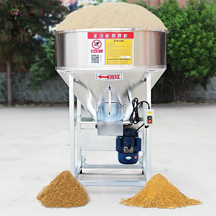 CHANGTIAN Horizontal Mixer 3 Ton / Batch Feed Feed Mixer Type 100 Agricultural Equipment 1000 Kg Ribbon Blender Animal Feed Mix