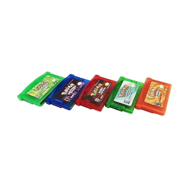 Pokémon-Spielkarte, englische Sprache, Emerald Sapphire-Serie, GB, NDSL, GBC, GBA, GBM, SP, Ruby Firered, Videokassette, Konsolenspielkarte – Detail 7
