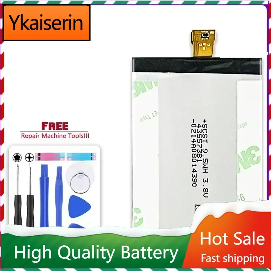 New 2500mAh YT0225023 Battery for Yotaphone 2 YD201 YD206 Mobile Phone High Quality Batteries with Tracking Number + Free Tools