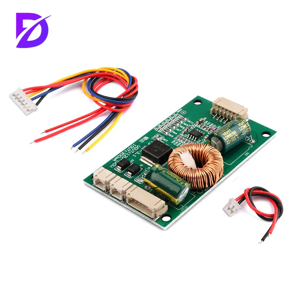 Universal placa driver atual constante, Boost placa adaptadora, LED TV Backlight, monitores, 10-65"