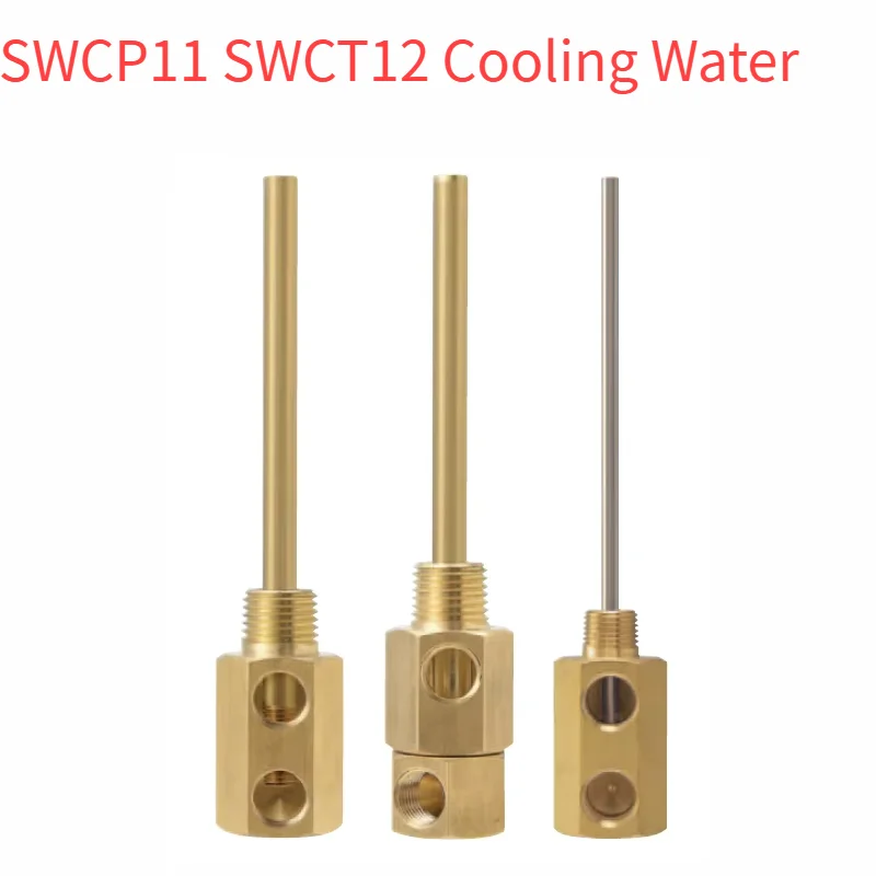 2PCS SWCP11 SWCT12 Cooling Water Delivery Needle Tube Point Cooling Junction Pipe Mold for Injection Machine