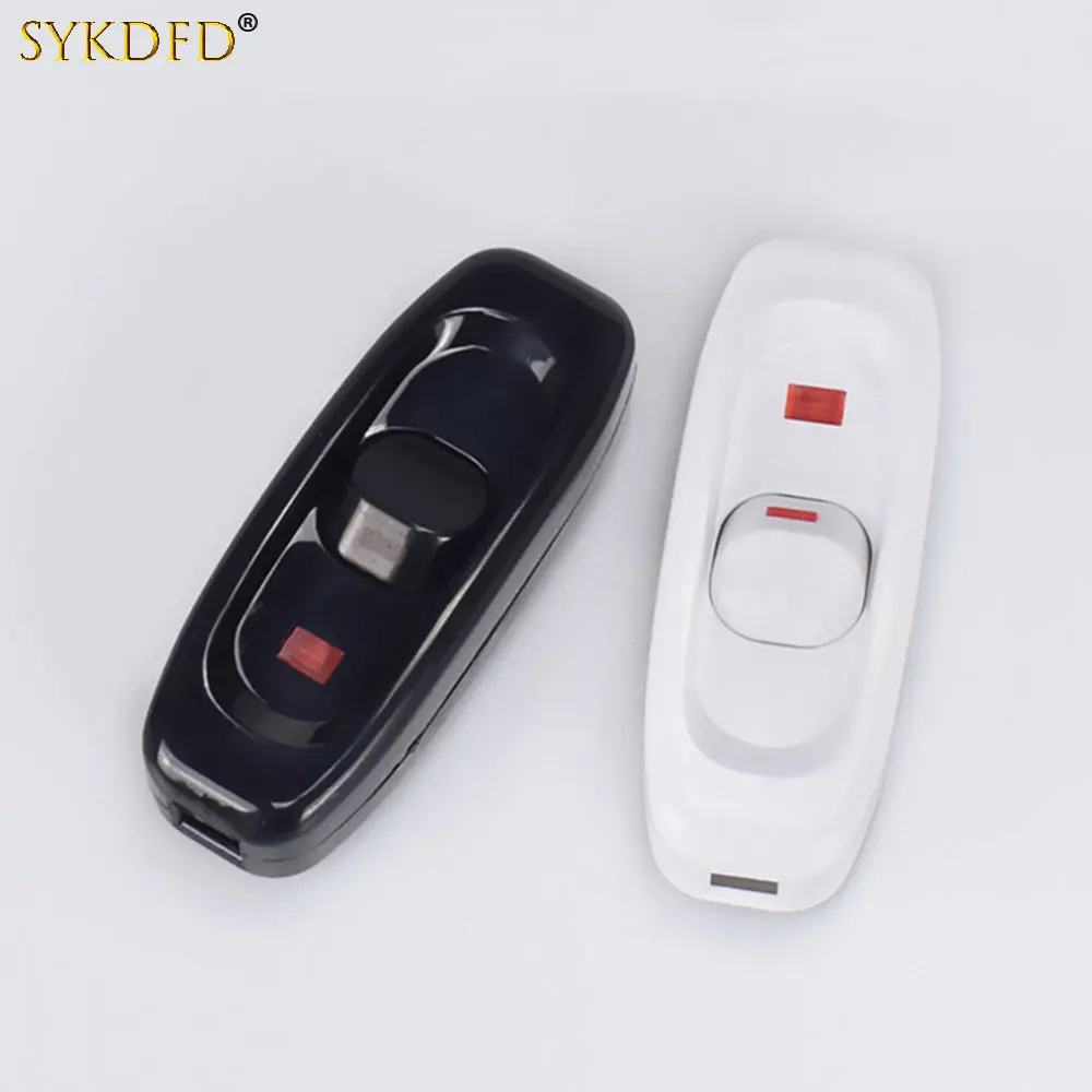 

1Pcs 10A 250V ON OFF Push Button Switch Table Led Lights Online Midway Control Switch 2gang Cab Bedside Lamp Power Switch GW320