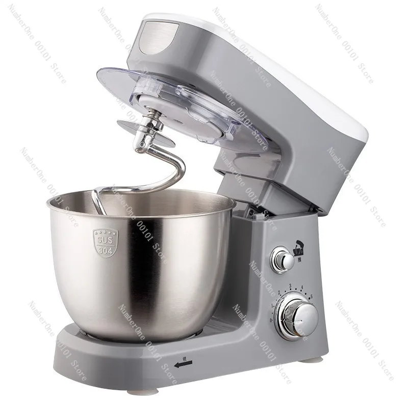 

Professional Electric Stand Mixer Home Baking Dough Kneading Cream Whisking Multifunction Desktop Food Mixer Small Commercial
