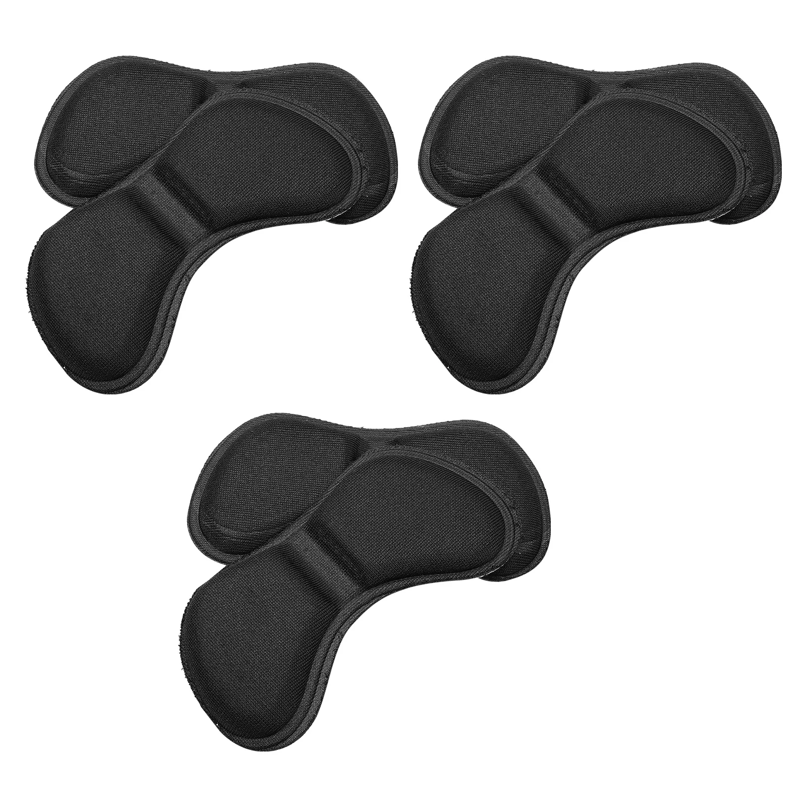 

3Pairs Protective Heel Pads Strong Self-Adhesive Shoe Heel Cushions Anti-Wearing Foot Protector for High Heels Shoes