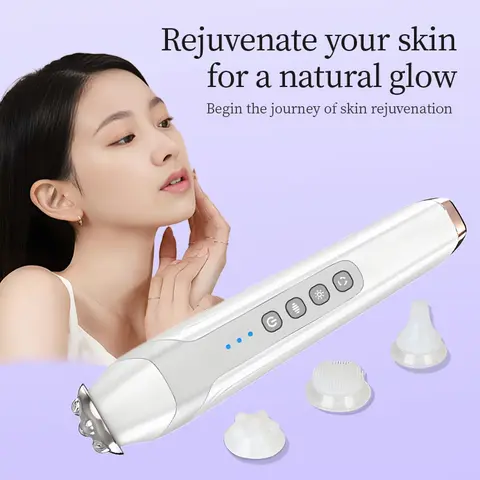 CO2 버블 산소 뷰티 머신 페이셜 SPA 산소 버블 펜 CO2 산소 휴대용 페이셜 머신 CO2 젤 페이셜 스킨 케어 기기