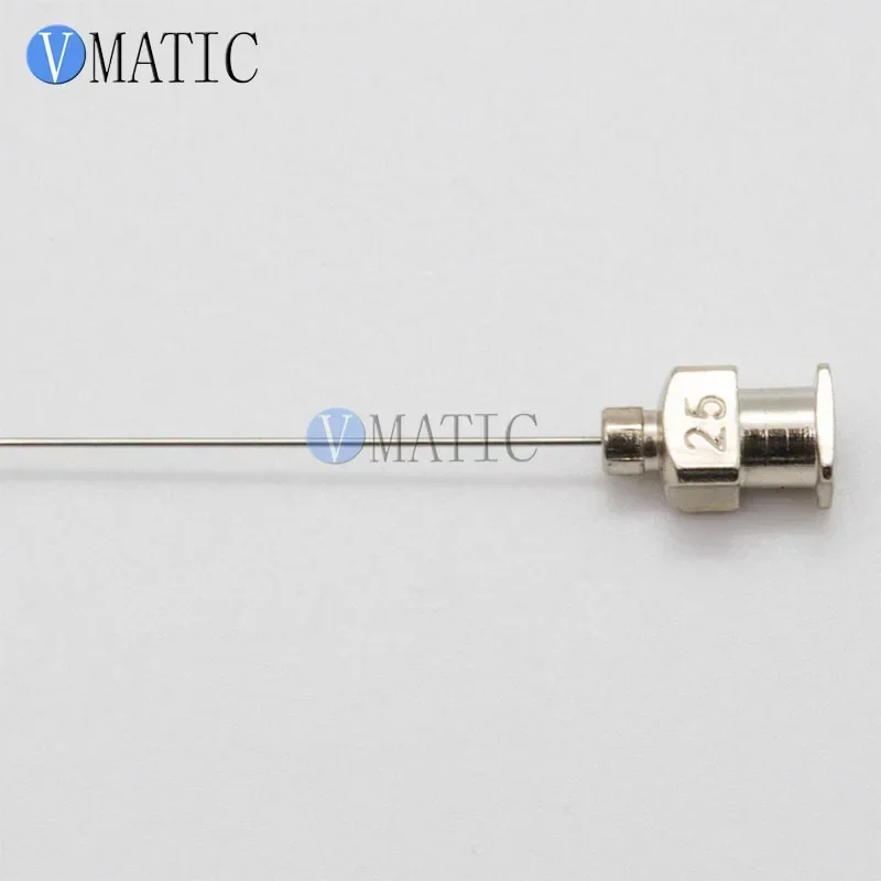 Free Shipping 12Pcs 1 Inch Needle Tip Length 25G Efd Precision Stainless Steel Glue Dispensing Needle Tip image 3