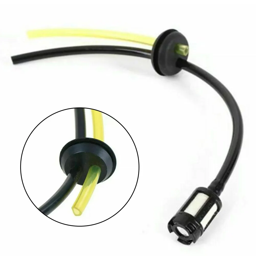 Fuel Hose Pipe with Tank Filter and Grommet for Petrol Use ABS Construction 21cm Main Conduit 10cm Return Conduit