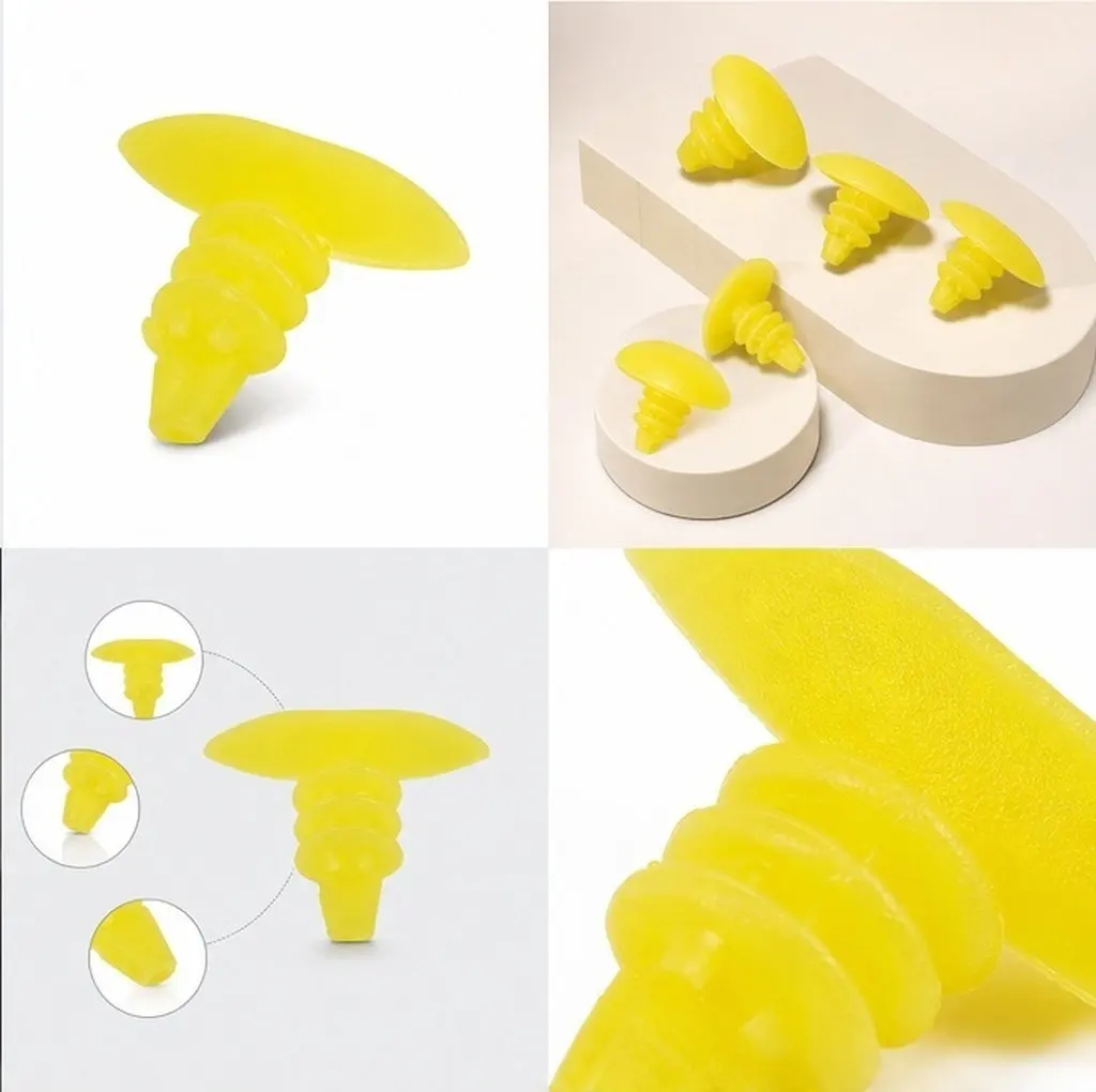 1000Pcs Universal Car Retainer Clips Automotive Plastic Fasteners for Weatherstrip Retainer Door Panel Body Trim