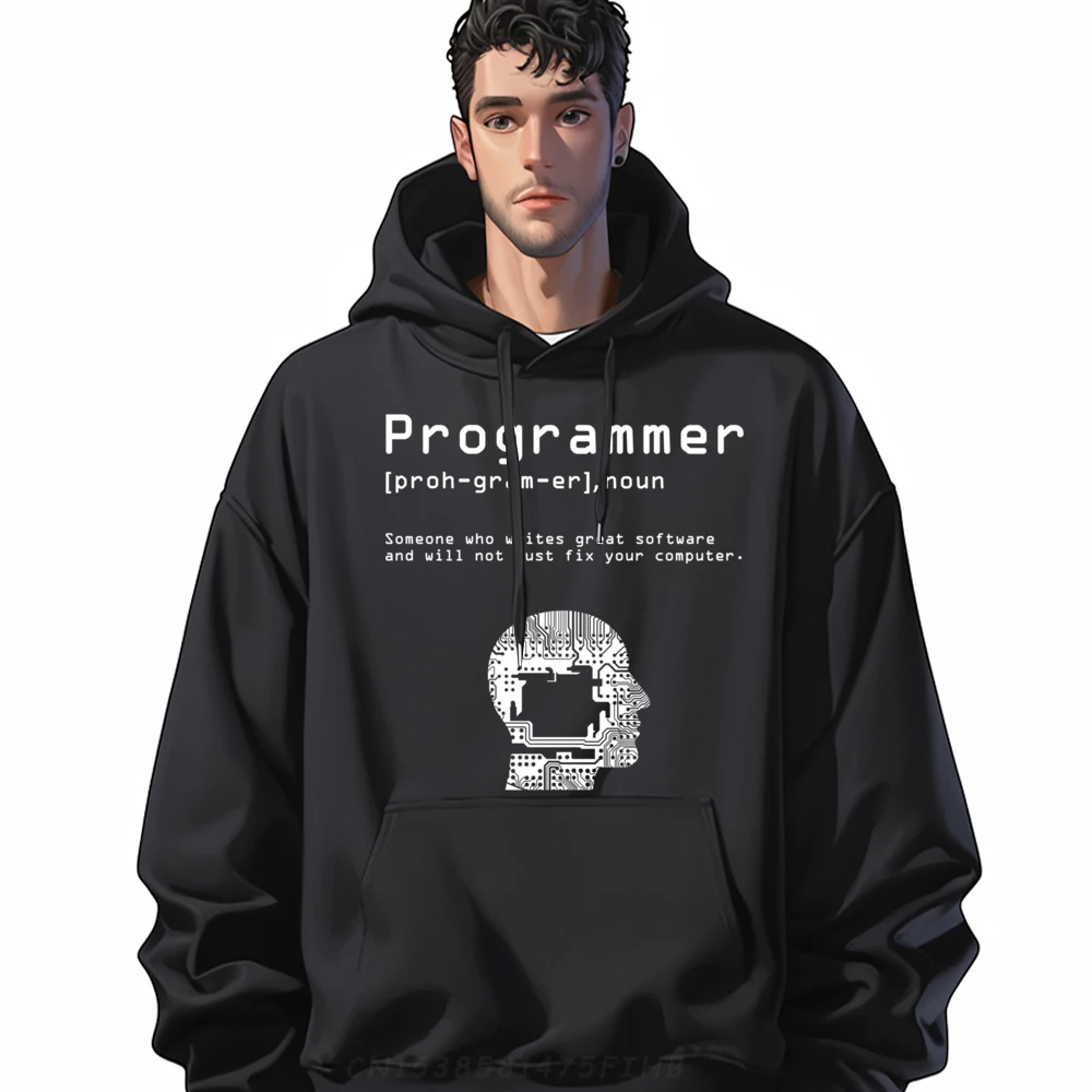 

Programmer Computer Science Nerd Teacher Coding Gamer Black Hoodie Graphic Tees Hoodie Men Pullover